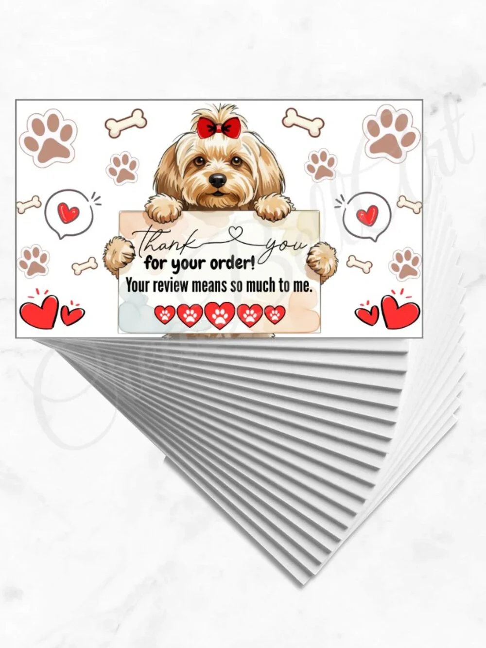 60 Thank you cards Dogs Cars Puppy Cards Review Cards
